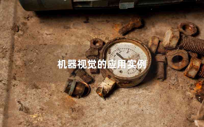 機器視覺的應(yīng)用實例