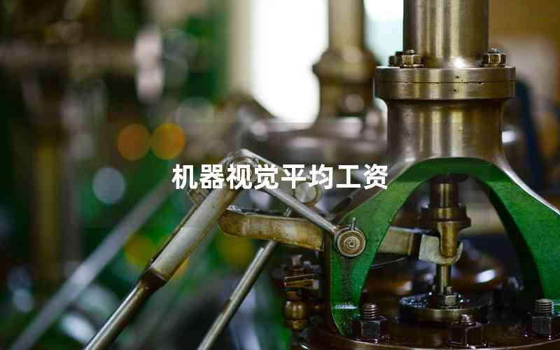 機器視覺平均工資