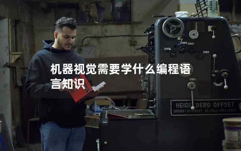 機器視覺需要學(xué)什么編程語言知識
