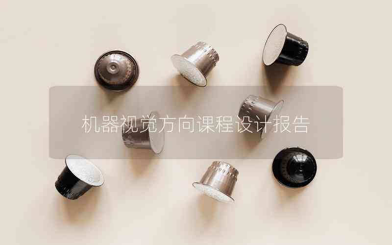 機(jī)器視覺方向課程設(shè)計(jì)報(bào)告