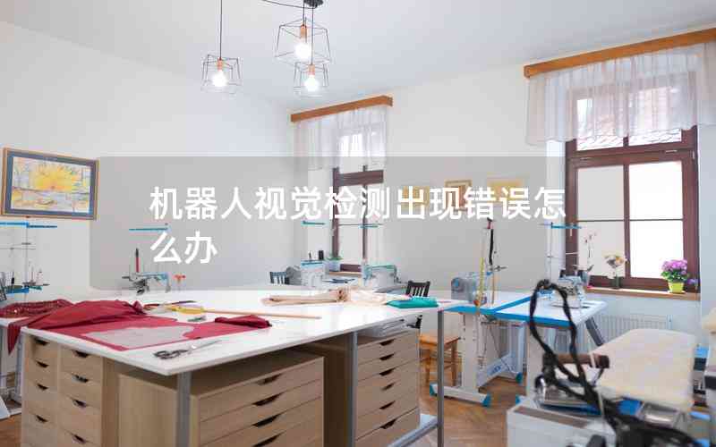 機器人視覺檢測出現(xiàn)錯誤怎么辦