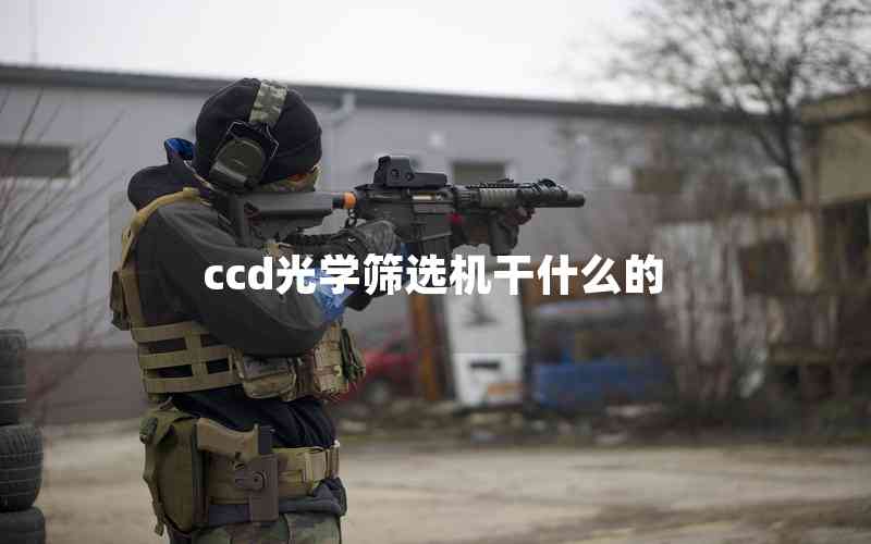 ccd光學篩選機干什么的