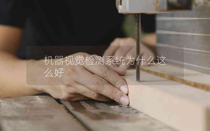 機(jī)器視覺檢測系統(tǒng)為什么這么好