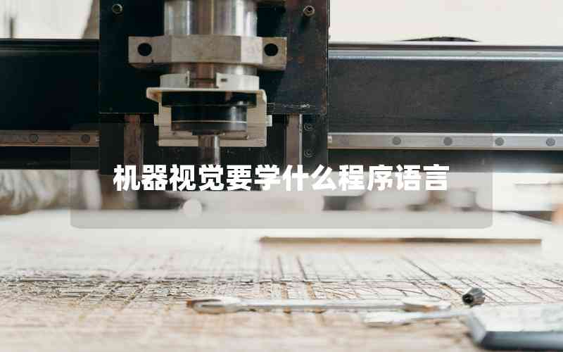 機(jī)器視覺要學(xué)什么程序語(yǔ)言