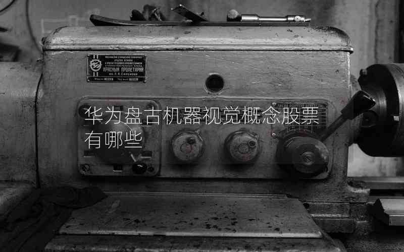 華為盤古機(jī)器視覺(jué)概念股票有哪些