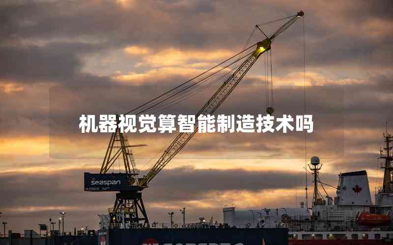 機器視覺算智能制造技術(shù)嗎