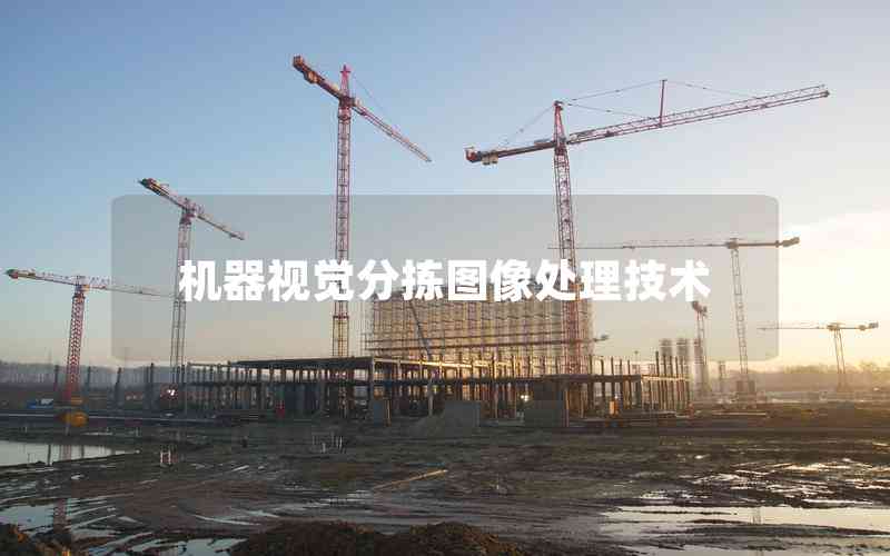 機(jī)器視覺分揀圖像處理技術(shù)