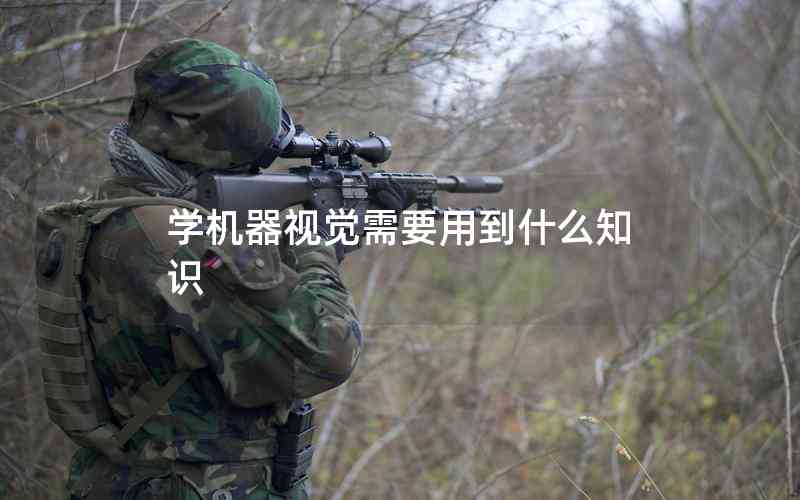 學機器視覺需要用到什么知識
