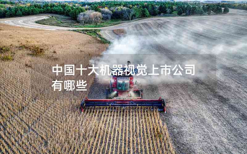 中國十大機(jī)器視覺上市公司有哪些