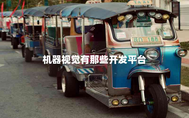 機(jī)器視覺有那些開發(fā)平臺