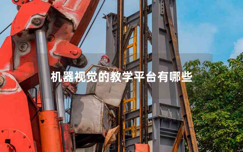 機(jī)器視覺的教學(xué)平臺(tái)有哪些