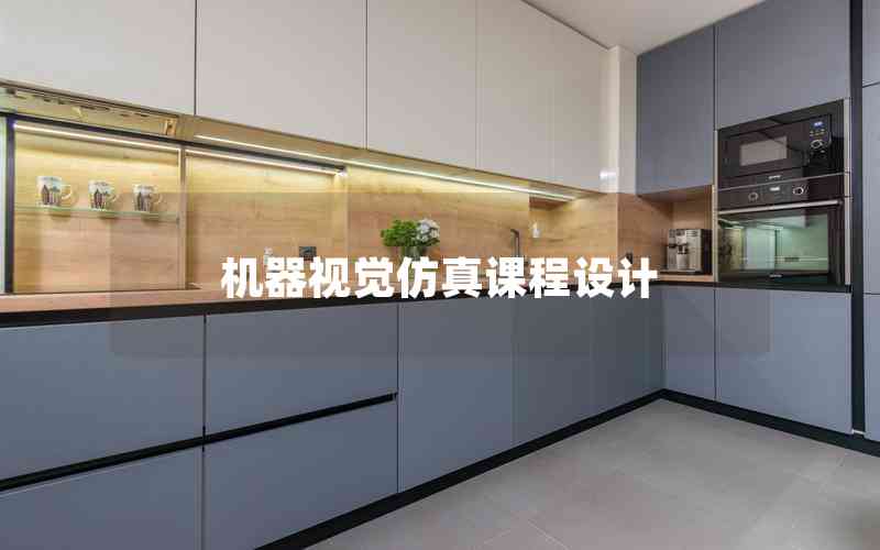 機器視覺仿真課程設計