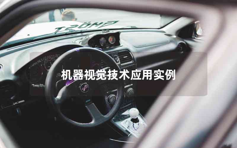 機(jī)器視覺(jué)技術(shù)應(yīng)用實(shí)例