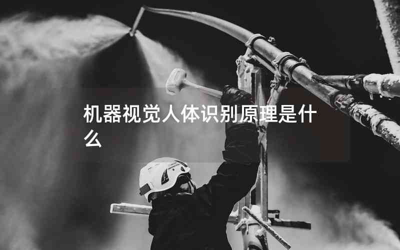 機(jī)器視覺人體識別原理是什么