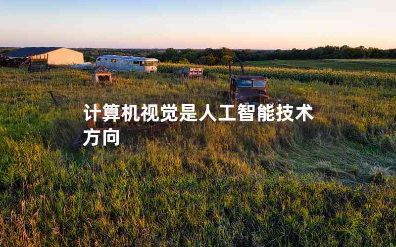 計(jì)算機(jī)視覺是人工智能技術(shù)方向