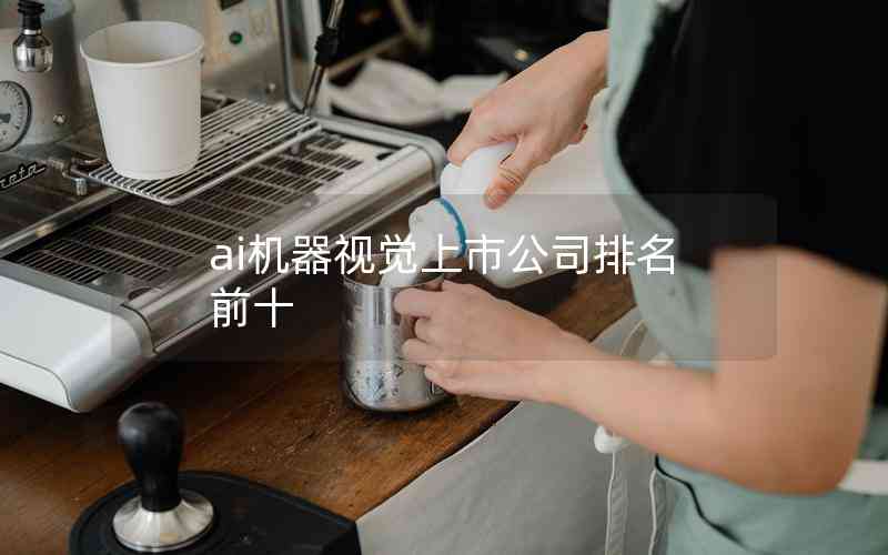ai機(jī)器視覺(jué)上市公司排名前十