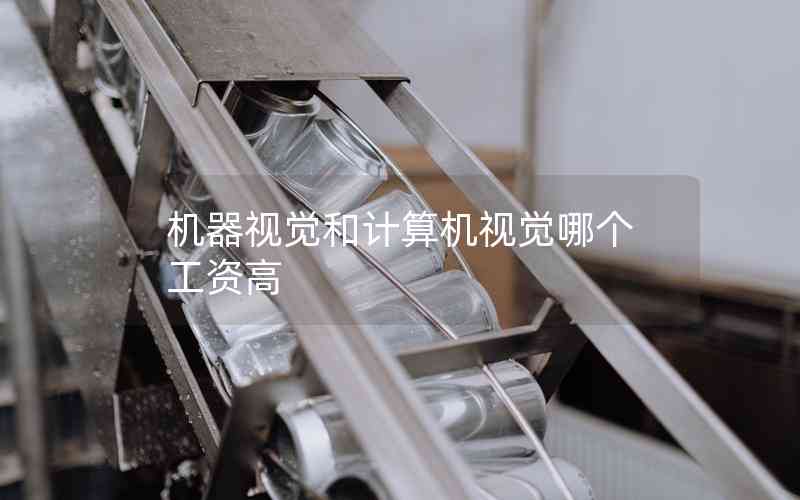 機(jī)器視覺和計算機(jī)視覺哪個工資高