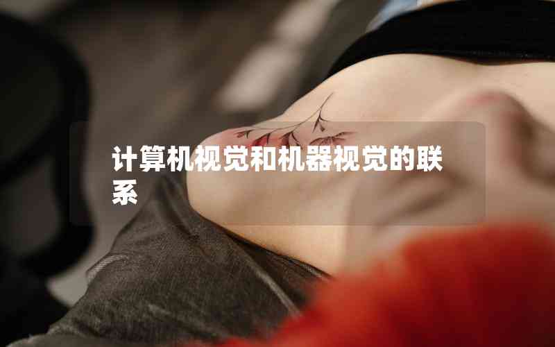 計算機(jī)視覺和機(jī)器視覺的聯(lián)系